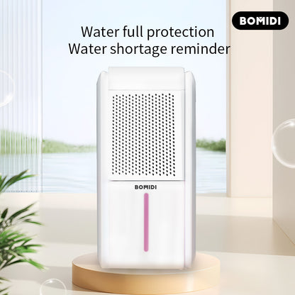 BOMIDI Smart Humidity Machine UH02 With 1L Water Tank Capacity,Low Noise, 4 Modes, 7- Color LED Light,Timer Settings & Water Shortage Reminder - White