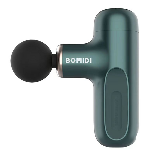 Bomidi M1 Portable Mini Massage Gun With High Torque Motor & 4 Unique Attachments | 2500mAh Long Battery Life - Green