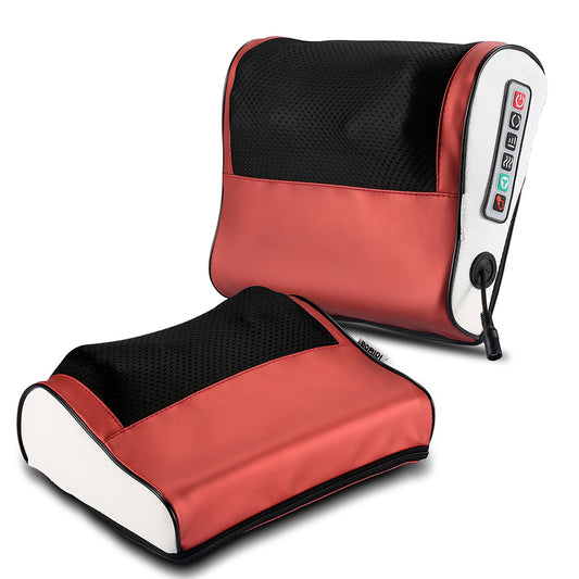 Bomidi MP1 Massage Pillow Multifunctional Back Massager With Hot Compress Adjustable Speed Massager 24W - Red